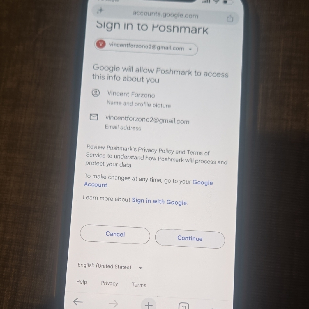 Smartphone with White Display - Unbranded